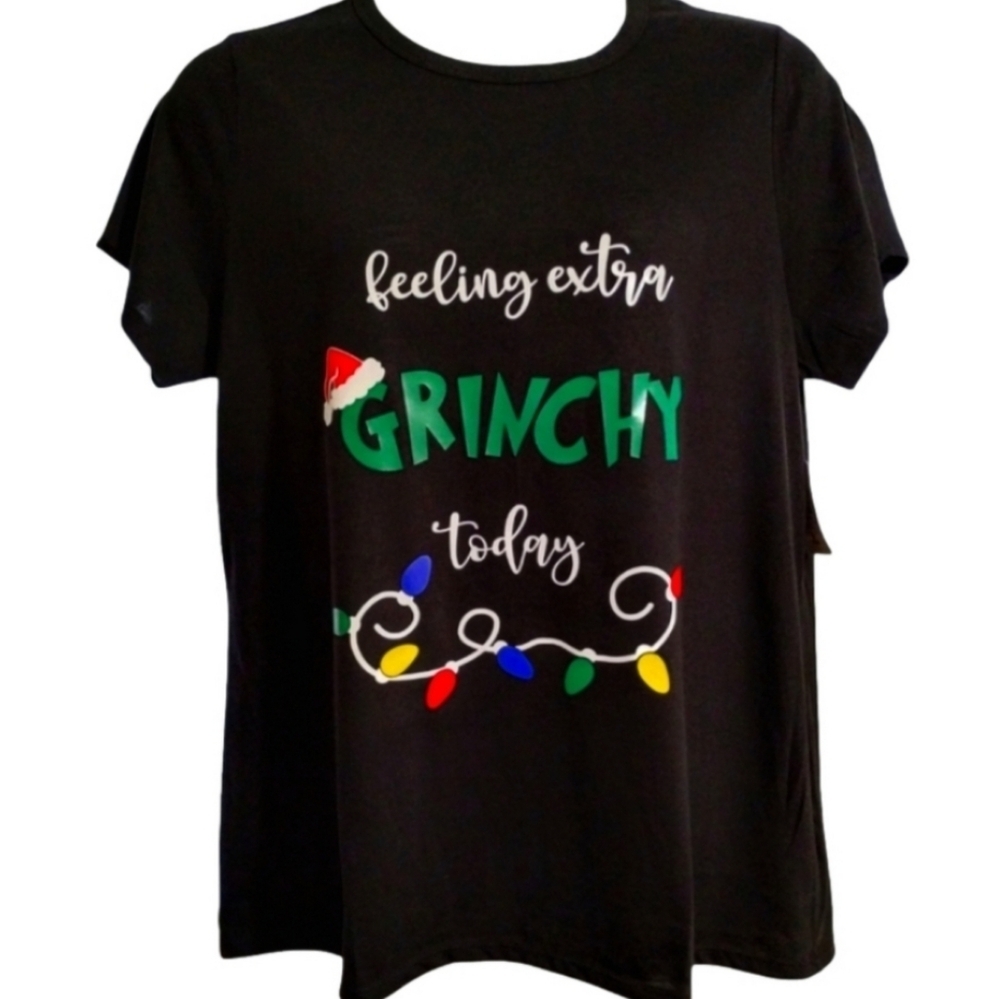 Torrid Feeling Extra GRINCHY Today Plus Size Tee Tshirt NWT